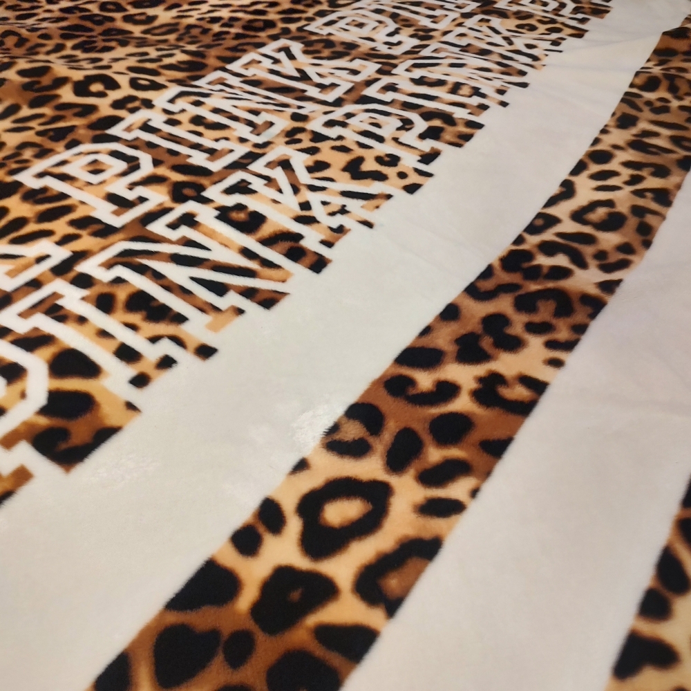 Victoria's Secret Cheetah Blanket